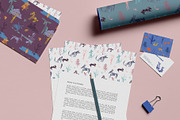 TRIBAL NATURE. 20 VECTOR PATTERNS, a Pattern Graphic by Shusha Guna Art (Thumbnail 7 of 15)
