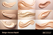 Beige viscous liquid. 38 images, a Background Graphic by Handmadefont (Thumbnail 8 of 10)
