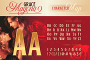 Grace Magona, a Serif Font by Burntilldead (Thumbnail 2 of 12)