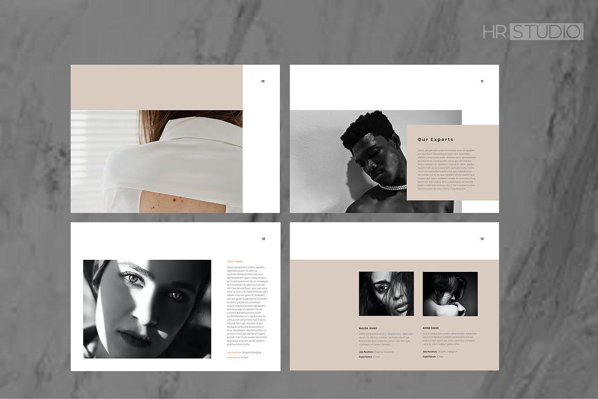 Project Proposal | Adobe InDesign, a Brochure Template by HR Studio (Photo 4 of 8)