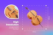 3D Music Icons, an Object 3D Model by Flat Icons (Thumbnail 7 of 8)
