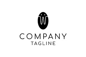 Walrus in oval shape logo design, an Object Graphic by nicemorning