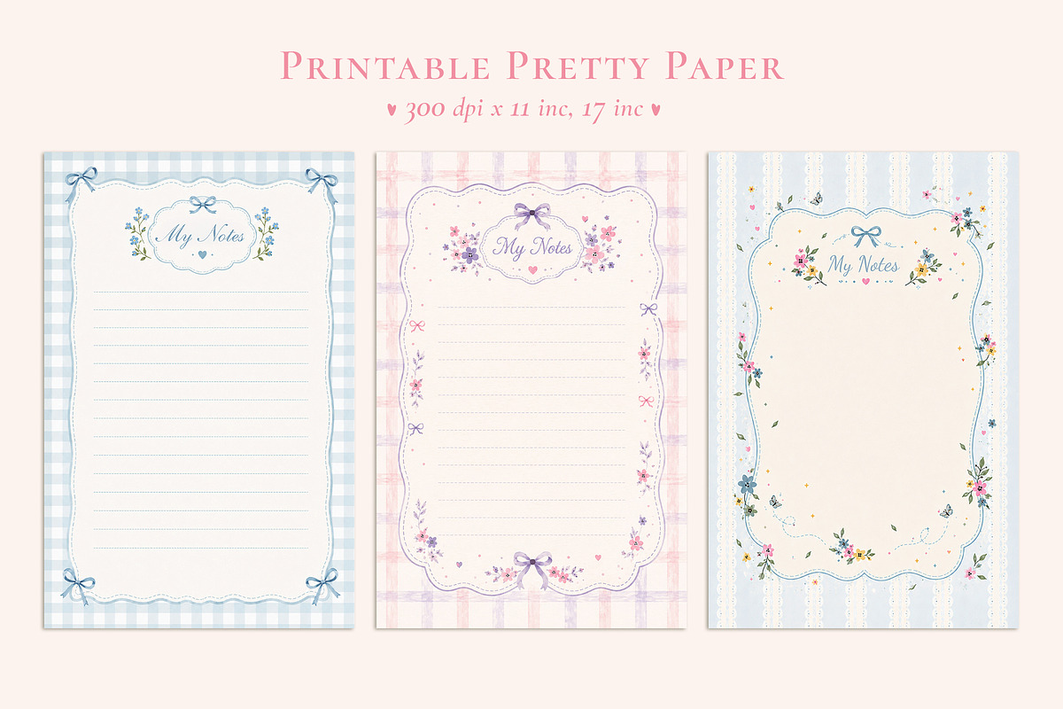 Cute Stationery Paper, a Background Graphic by by creative paper (Photo 7 of 14)