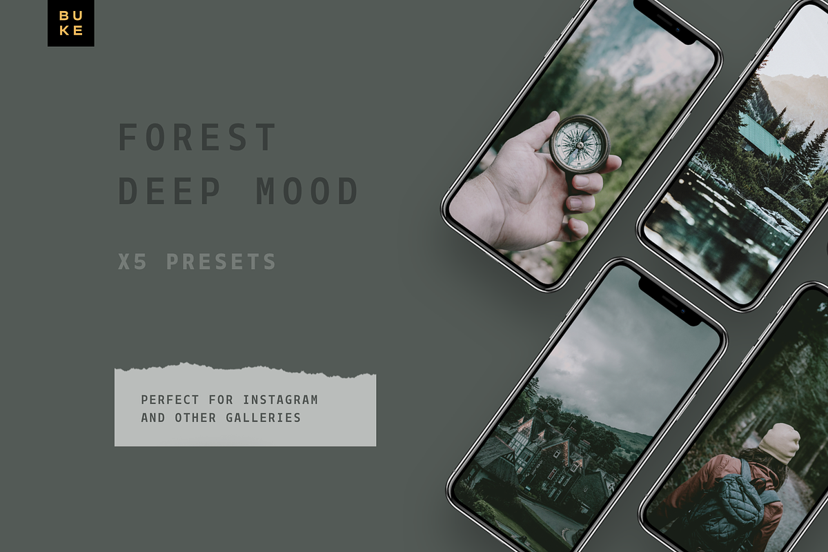 5 Folk Moody Lightroom Presets Pack, a Preset Add-On by SHOOM HOUSE (Photo 2 of 6)