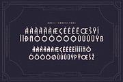 Dechor Rothen Modern Art Deco Font, a Sans Serif Font by Storytype Studio (Thumbnail 14 of 15)