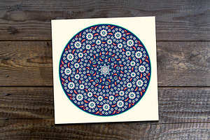 Iznik Floral Ornament