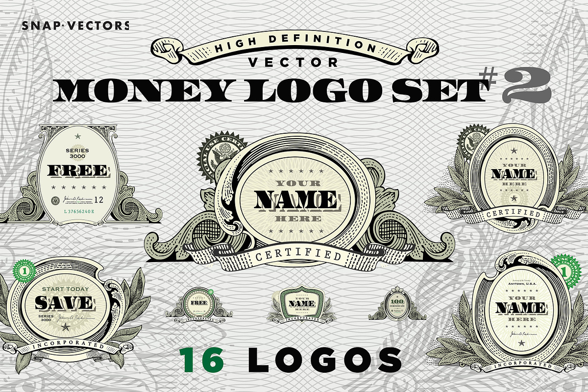 vector-money-logo-set-2-a-branding-logo-template-by-snap-vectors
