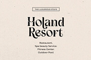 Gold Badge Unique Display Serif Font, a Serif Font by RantautypeStudio (Thumbnail 7 of 15)