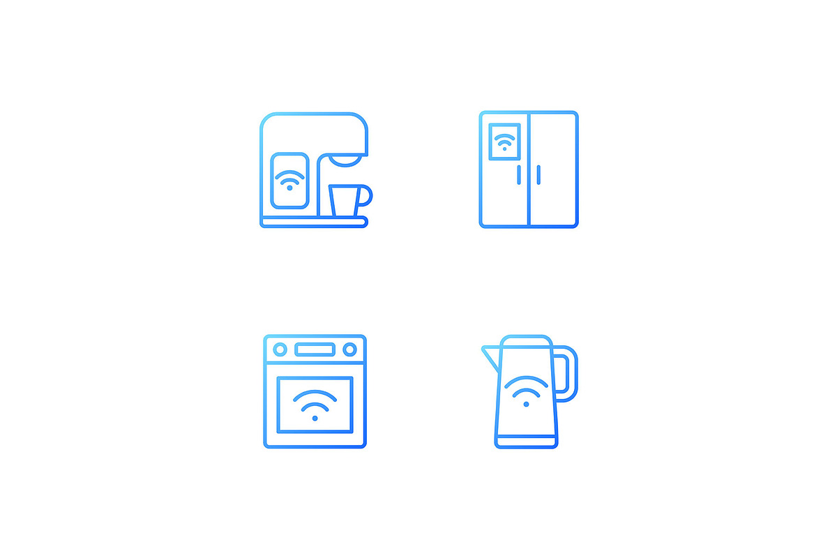 Smart kitchen appliances, an Icon by IMG Visuals