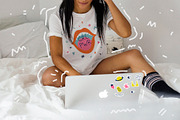 Girl Power stickers & patterns, an Object Graphic by Bosotochka♥Art (Thumbnail 8 of 8)