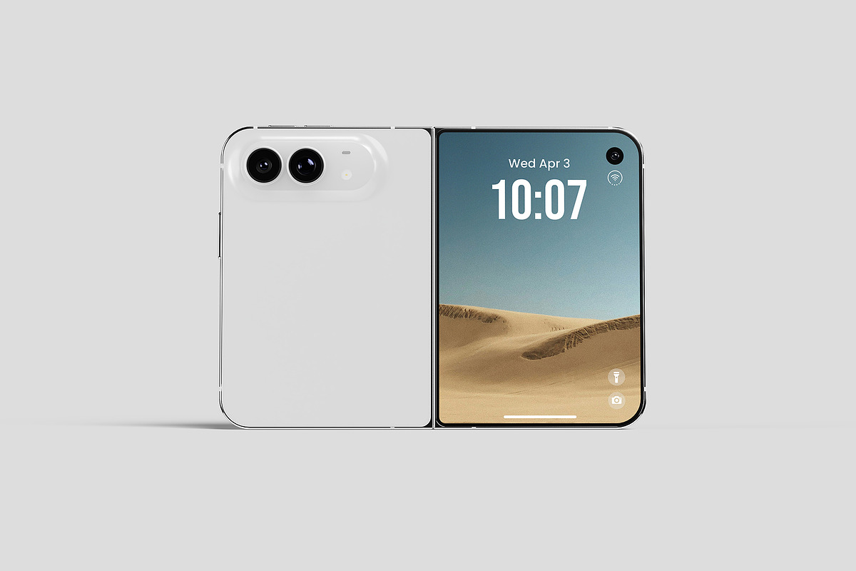 iPhone 18 Duo Mockup, an iPhone Mockup by Graphicbars (Photo 8 of 11)
