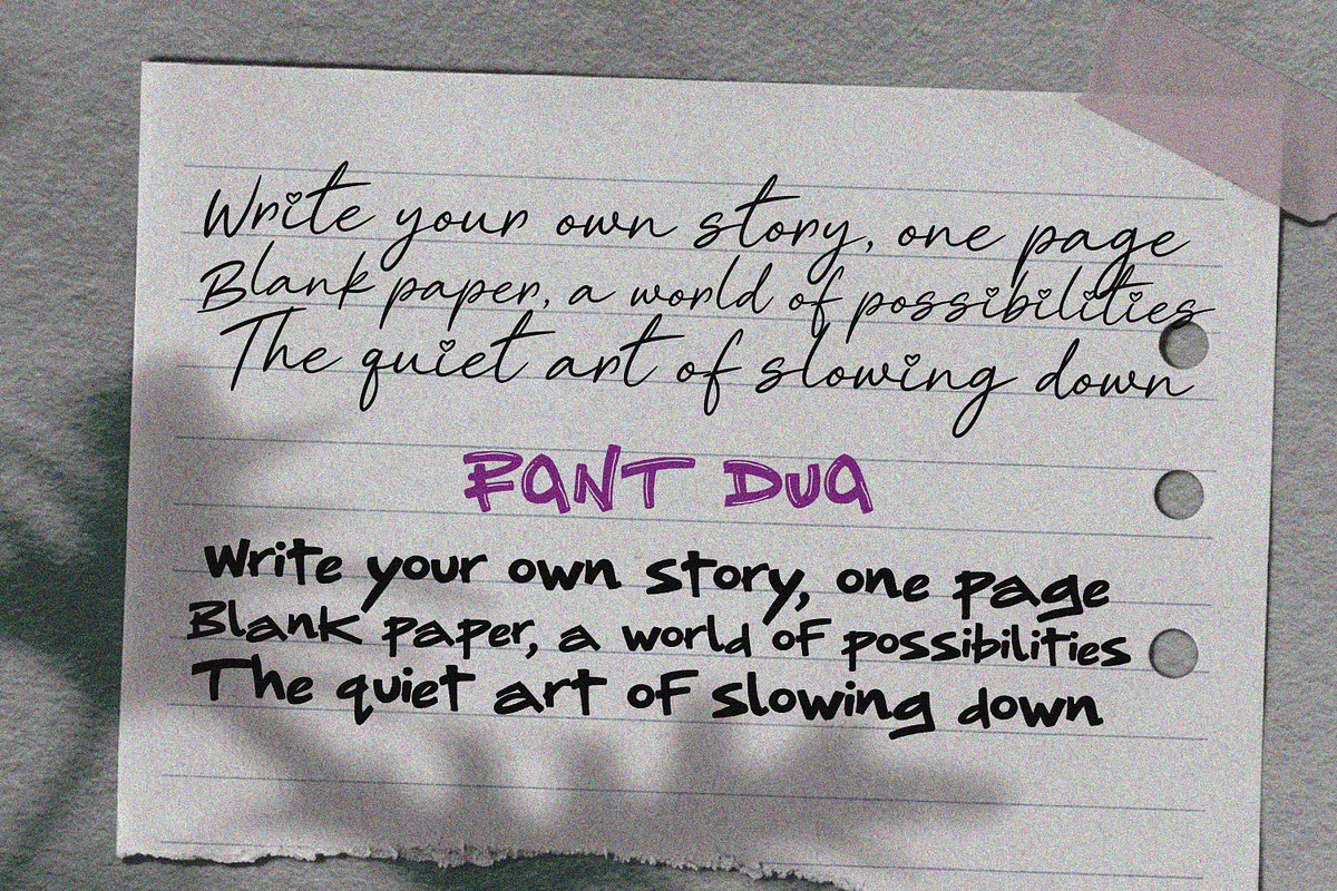 Street & Chic Duo Font (+ Extras), a Handwritten Font by MaxArt Foundry (Photo 4 of 10)