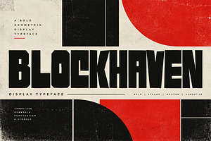 Blockhaven – Bold Display Font