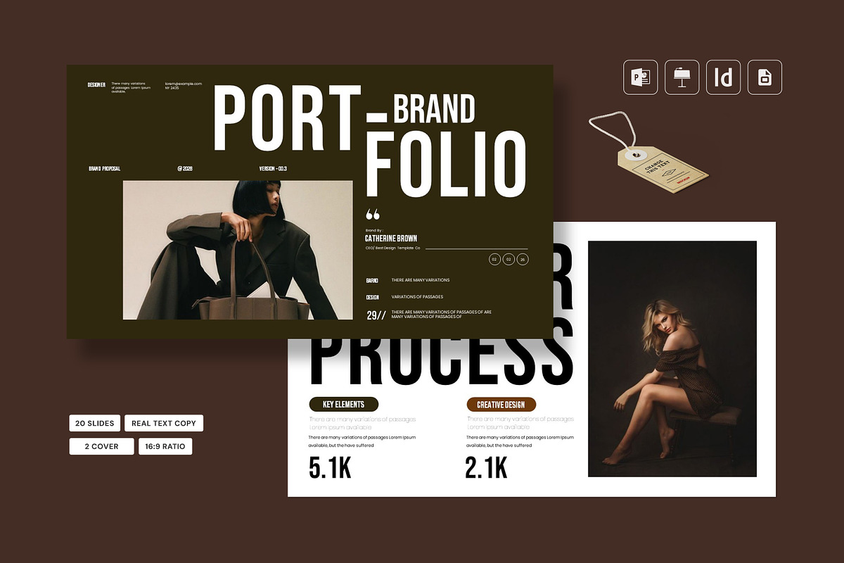 Brand Portfolio Presentation Templat