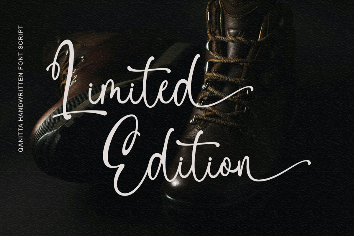 Qanitta, a Script Font by Rotterlab Studio (Photo 10 of 10)