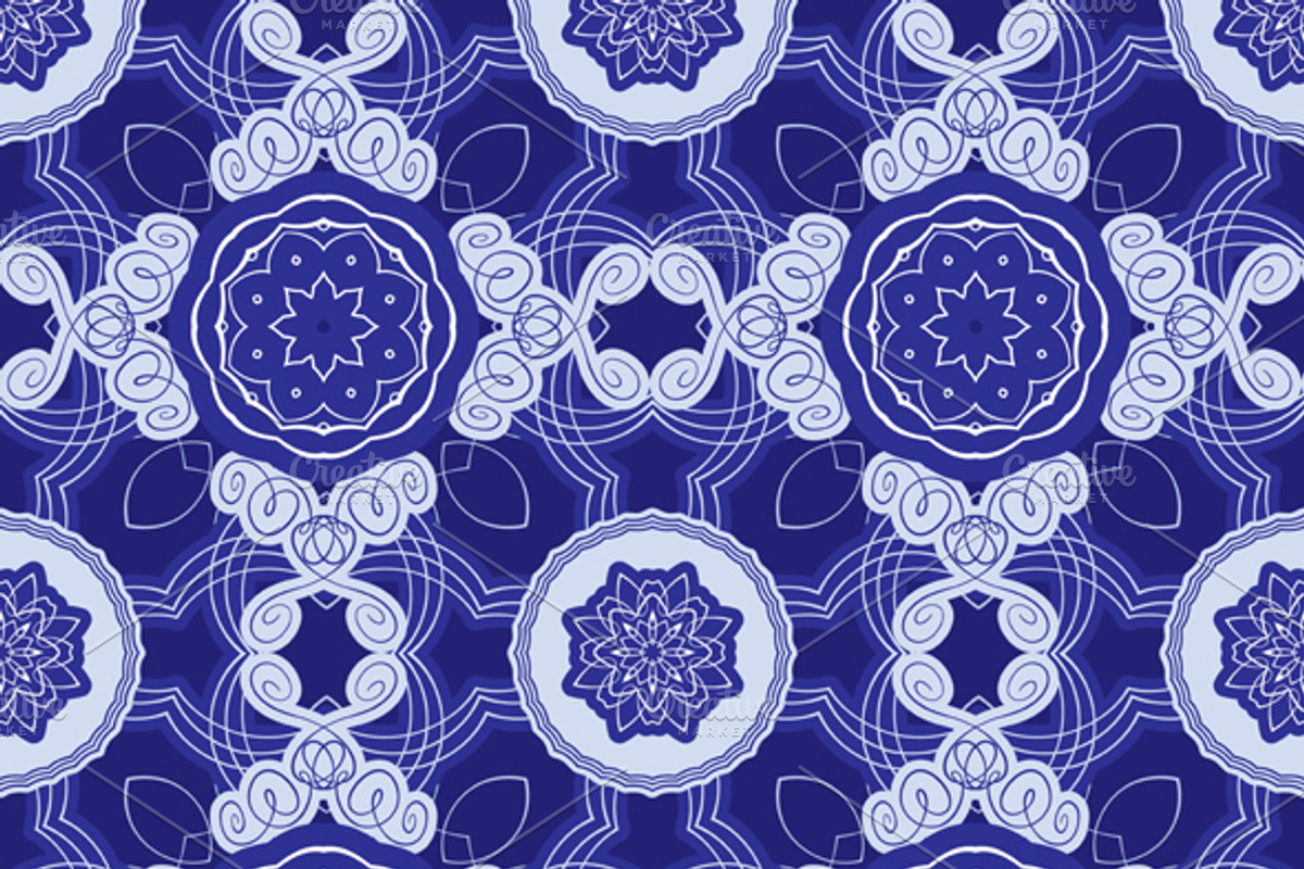 Squared background - 5 seamless pat. preview 4