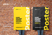 Hand Holding Poster Mockup, a Print Template by PrimeMockup (Thumbnail 4 of 7)