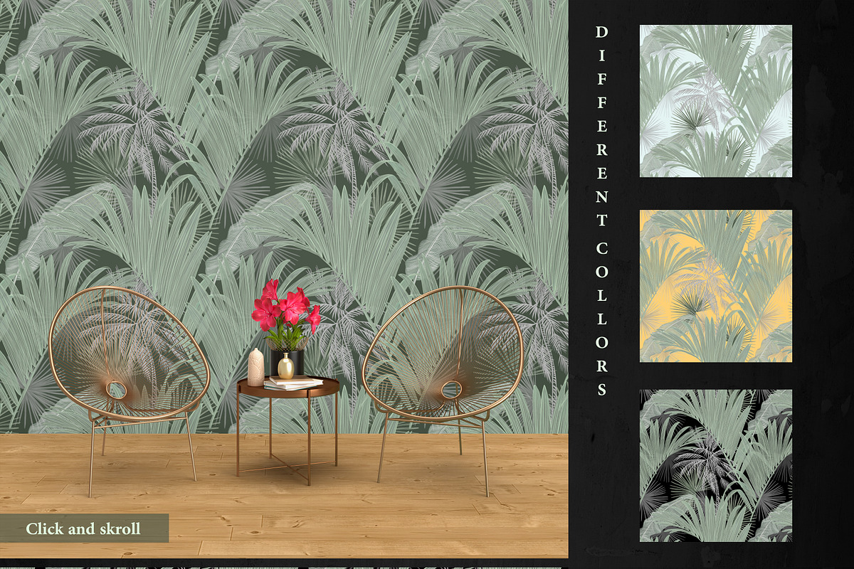 Tropical vintage pattern, a Pattern Graphic by ANAKOTO (Photo 11 of 24)