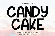 Candy Cake, a Serif Font by InermediaSTUDIO (Thumbnail 1 of 7)