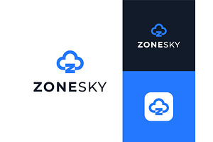 Letter Z Cloud Computing Logo, a Branding & Logo Template by ika trisiana