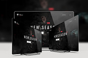 4k (Ultra HD) TV Mockup, a Product Mockup by Design by Mirko (Thumbnail 1 of 6)