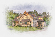 Watercolor House Painting Art Effect, an Action Add-On by MRI STUDIO (Thumbnail 8 of 17)