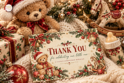 Christmas Baby Shower Bundle Canva, a Marketing Template by KennedyStudio (Thumbnail 18 of 22)