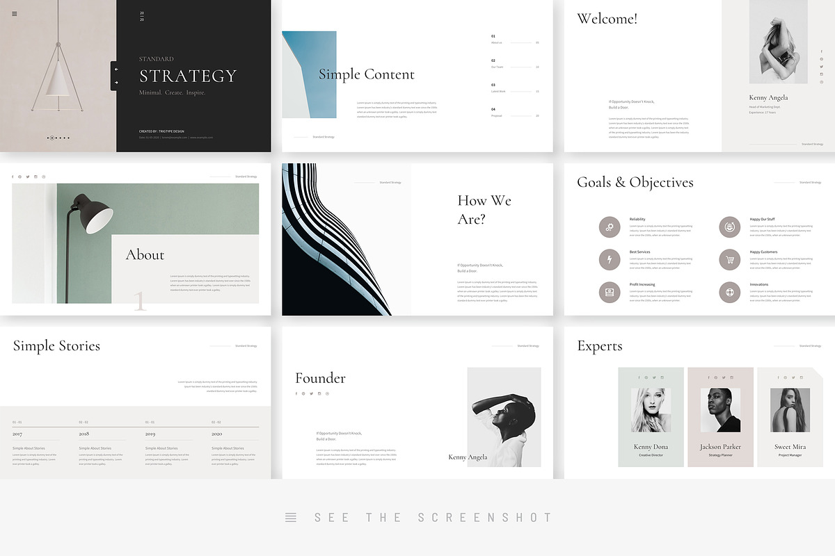 Business Strategy PowerPoint Design, a Presentation Template by TemplatesForest (Photo 3 of 11)