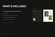 INDEX PAPERS | 30 Canva Templates, a Social Media Template by BlancheStudio (Thumbnail 7 of 9)
