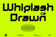 CS Whiplash Drawn, a Sans Serif Font by Craft Supply Co. (Thumbnail 1 of 8)
