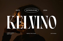 Kelvino Elegant Serif Font Typeface