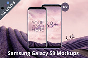 Samsung Galaxy S8 Android Mockups, an iPhone Mockup by RadekBroz (Thumbnail 1 of 7)