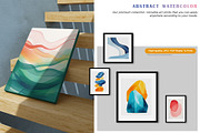 Modern Watercolor Expression Print, a Background Graphic by Vibrand Studio (Thumbnail 4 of 11)
