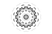 Ornamental Black White Mandala Pack, a Decorative Illustration by NJ Himel (Thumbnail 77 of 103)