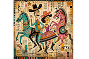 Country Dance, a Person Illustration by Sharon Schwalbe (Thumbnail 5 of 6)