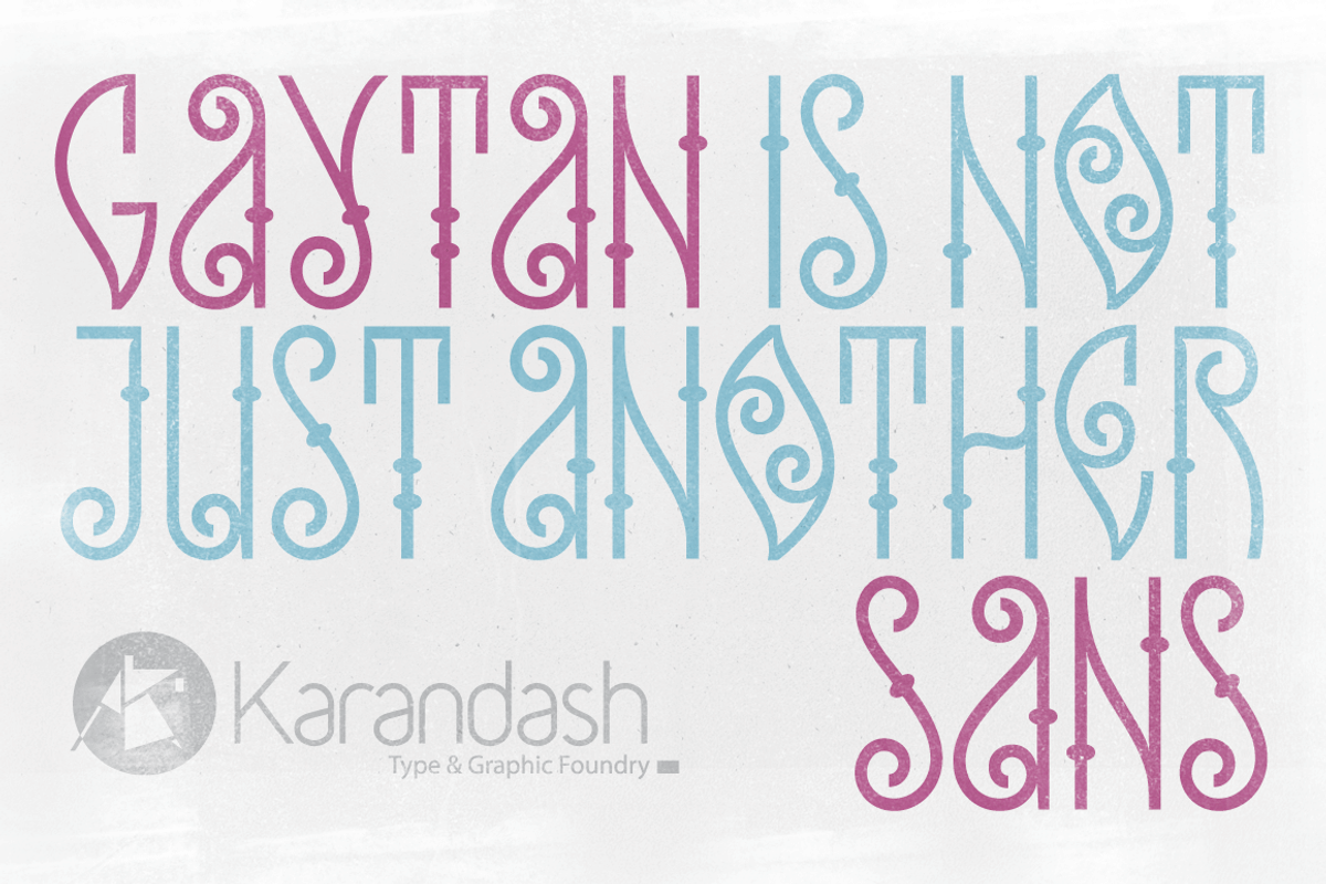 Gaytan Sans preview 2