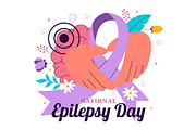 10 National Epilepsy Awareness Month, a Healthcare Illustration by denayunebgt (Thumbnail 4 of 4)