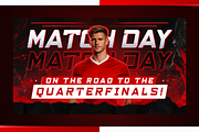 Football YouTube Thumbnail Templates, a Social Media Template by OnurDemircan (Thumbnail 3 of 6)