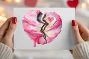 Watercolor Valentine's Day Clipart, an Illustration by Canvas Craft (Thumbnail 4 of 6)