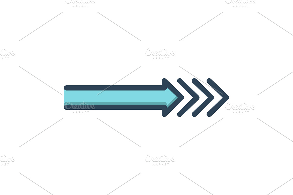 Next arrow color icon, a Duotone Icon by Creative priyanka