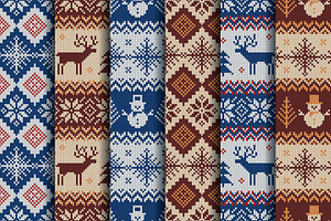 Knitted Christmas Patterns