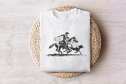 Retro Cowboy Lasso PNG, Western, an Illustration by SharpMarketplace (Thumbnail 7 of 9)