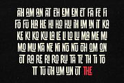 GTS Rocket Rumble | Retro Condensed, a Sans Serif Font by Graptail (Thumbnail 16 of 23)