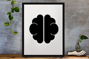 Brain Silhouette SVG, a Person Illustration by newminddesign (Thumbnail 3 of 3)