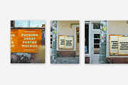 Urban Poster Mockups, a Presentation Template by khoai_tây (Thumbnail 4 of 7)