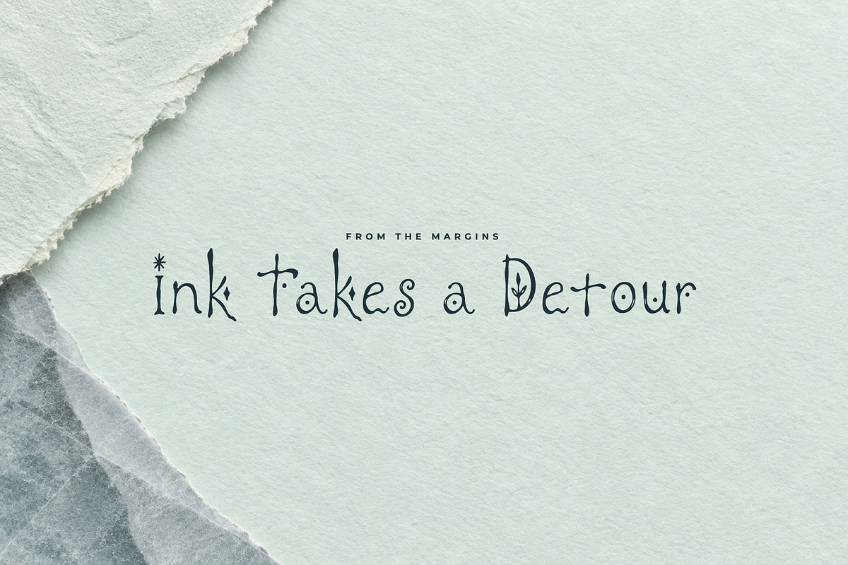 Liltoria Hand Drawn Display Font, a Handwritten Font by Graphic Spirit (Photo 3 of 8)
