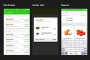 Grocery Ordering App | Grocero, an UI Kit Template by Opus LabWorks (Thumbnail 5 of 7)