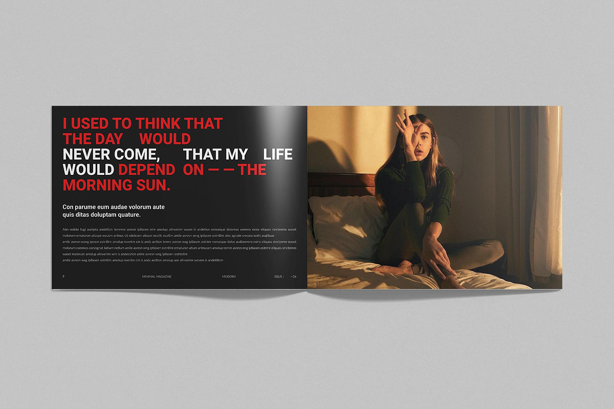Fashion Magazine Template | Canva, a Magazine Template by ElvinPrint (Photo 6 of 15)