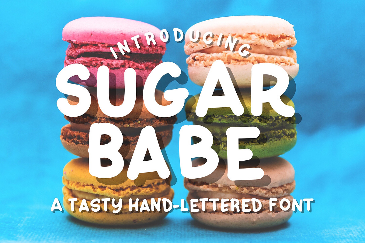 Sugar Babe hand-lettered font
