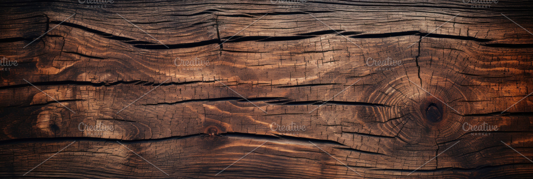 Old dark wood texture, vintage crack, a Photo by Lopatin Photo